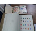 An accumulation of Stamps and Covers, in albums and loose, including a stuck down collection of
