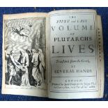 'The Fifth and Last Volume of Plutarch's Lives', translated from the Greek, by several hands,