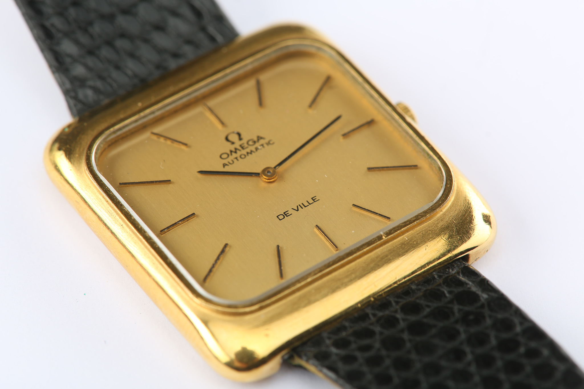 Omega. A gold plated automatic wristwatch. Model: De Ville. Reference: 1510047. Date: 1970's. - Image 3 of 4