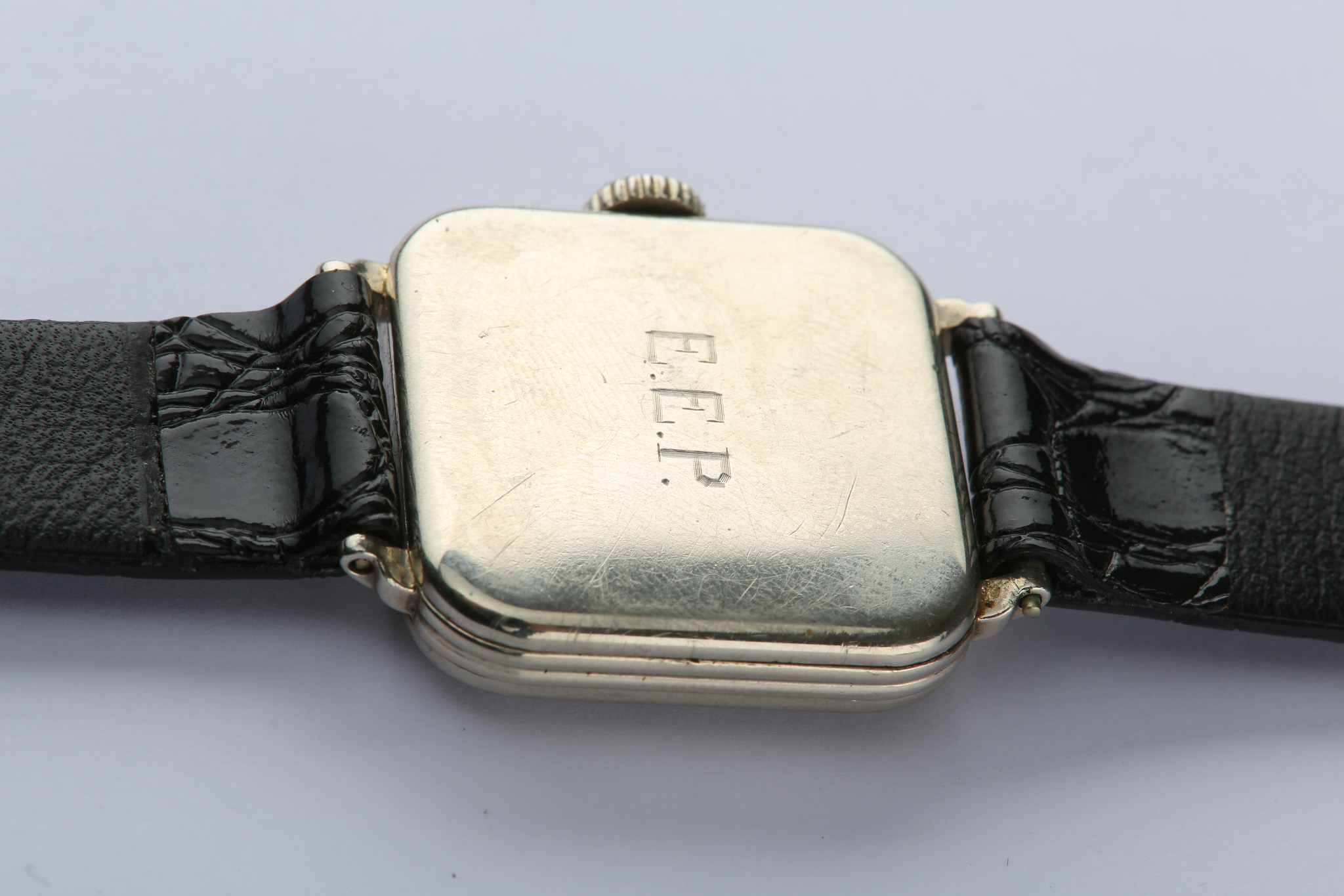 Hamilton Watch Co. A 14K white gold manual wind wristwatch.  Date: Circa late 1930's. Movement: - Image 5 of 5