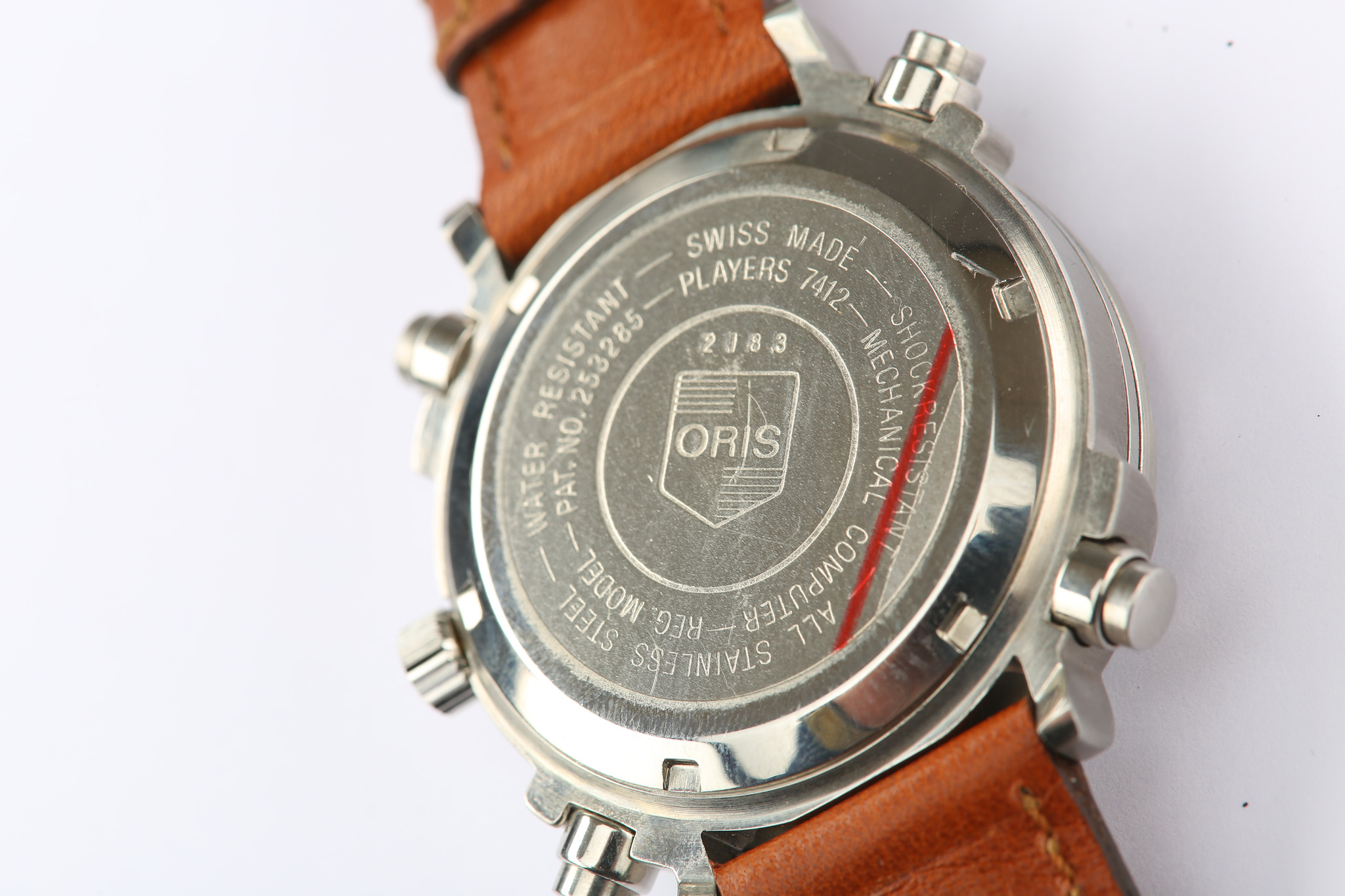 Oris. A stainless steel automatic sports counter wristwatch. Model: Players. Reference: 7412. - Image 2 of 7