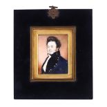 P.G. DODD (BRITISH 1825-1836) Portrait miniature of a gentleman, probably a commissariat of the Hon.