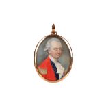 ATTRIBUTED TO SAMUEL ANDREWS (IRISH 1767?-1807), after JOHN SMART Portrait of Charles Cornwallis,1st