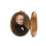 AFTER GEORGE RICHMOND R.A. (BRITISH 1809-1896) Portrait miniature of Henry, Lord Langdale (1783-