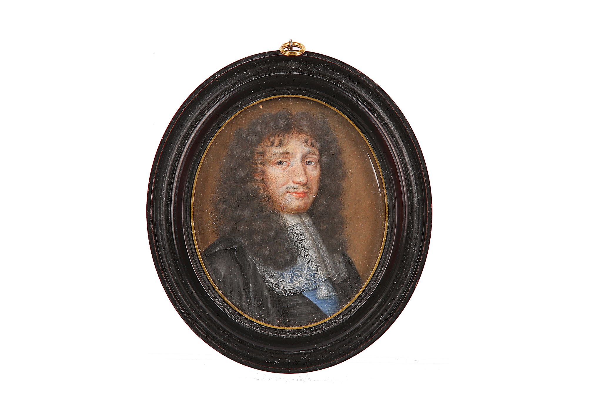 FRENCH SCHOOL (c.1680) Portrait miniature of Jean-Baptiste Colbert, Marquis de Seignelay (1651-