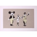 BANKSY (BRITISH b.1974), 'NAPALM', 2004, screenprint in colours, signed, dated and numbered from