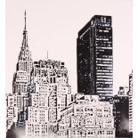 NICK WALKER (BRITISH b.1969), 'NEW YORK', 2015, spraypaint and stencil, from an edition of 100,