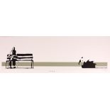 BANKSY (BRITISH b.1974), 'WESTON SUPER MARE', 2004, screenprint in colours, signed, dated and