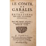 [MONTFAUCON DE VILLARS, Abbe de (1638-73)]. Le Comte de Gabalis, ou Entretiens sur les Sciences