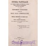 GEOLOGY - Giuseppe BIANCONI.  Storia Naturale dei Terreni Ardenti, dei Vulcani Fangosi, delle