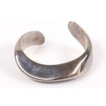 A silver 'Swirl' cuff