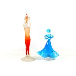 A Murano glass figure of a dancer