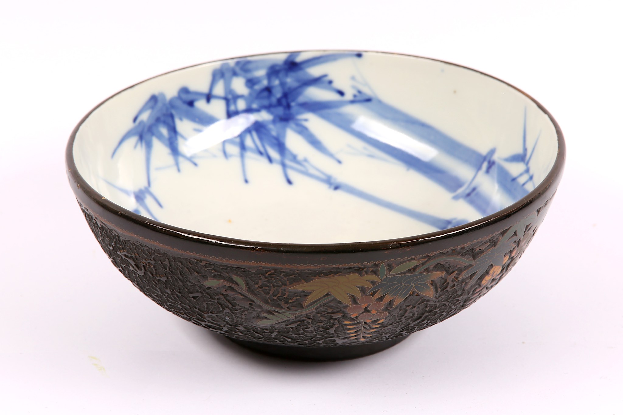 A Japanese porcelain bowl