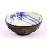 A Japanese porcelain bowl