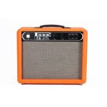 A 1972 Park by Marshall 8w Combo Amplifier finished in Orange Tolex and with Basket weave grill