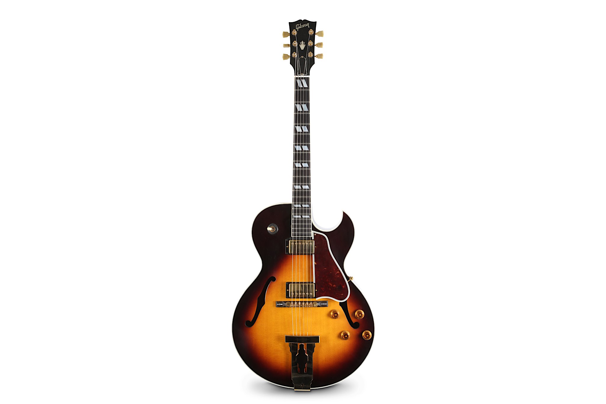 A 2010 Gibson L4 CES M In Vintage Sunburst with original Custom Shop case