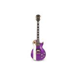 A 2005 Gibson Les Paul Custom Authentic in Purple with Heavily Aged and Burnt Finish