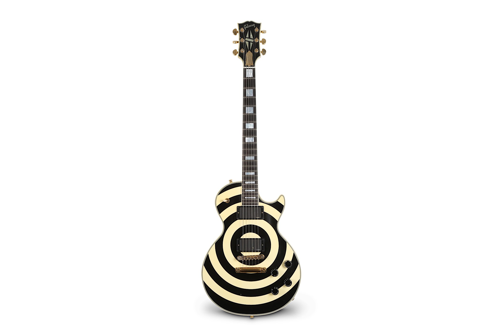 2002 Gibson Les Paul Custom Zakk Wylde Bullseye Custom Shop Model with Case