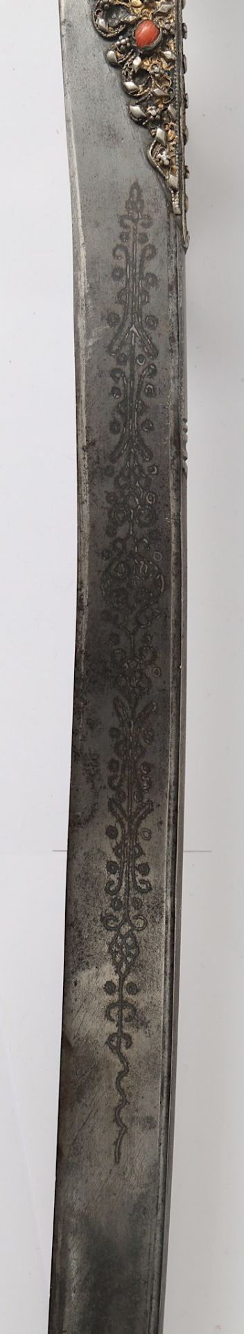A LARGE-EARED WALRUS IVORY-HILTED YATAGHAN Ottoman - Image 9 of 9