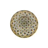 A DERUTA GOLD LUSTRED MAIOLICA DISH OR TONDINO, circa 1520-40, Italian, of circular form with a