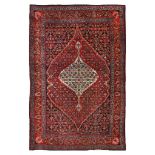 A FINE BIJAR RUG, NORTH-WEST PERSIA approx: 6ft.11in. x 4ft.7in.(211cm. x 140cm.) Very good type