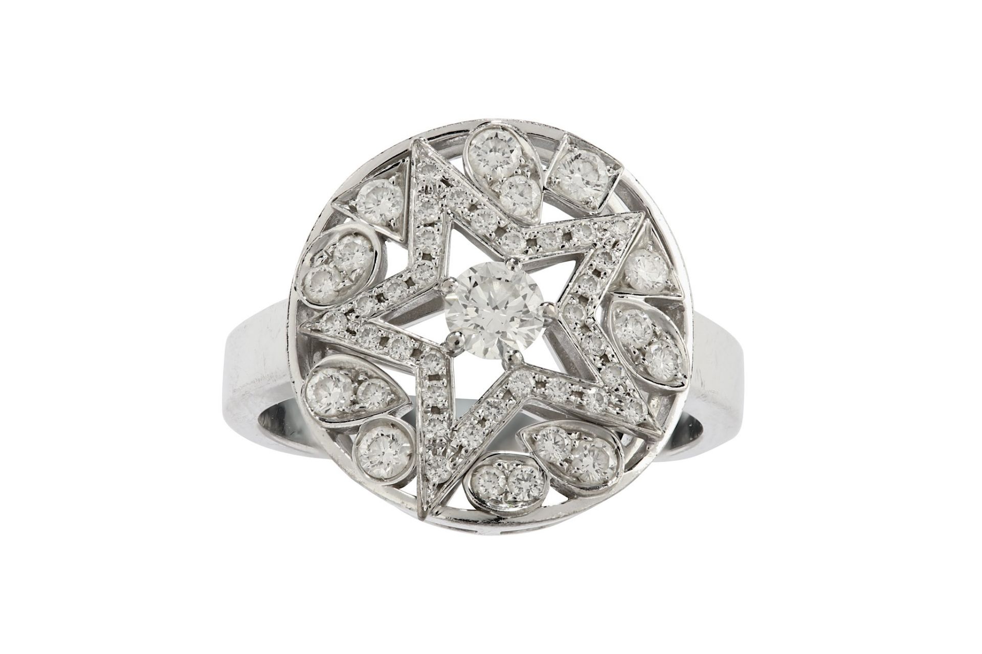 A diamond 'Comète' ring, by Chanel