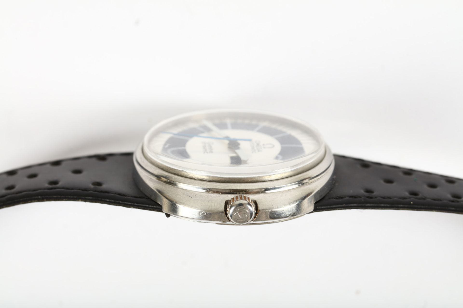 Omega. A stainless steel automatic calendar wristwatch. Model: Deville Dynamic. Date: Circa 1970. - Bild 5 aus 5
