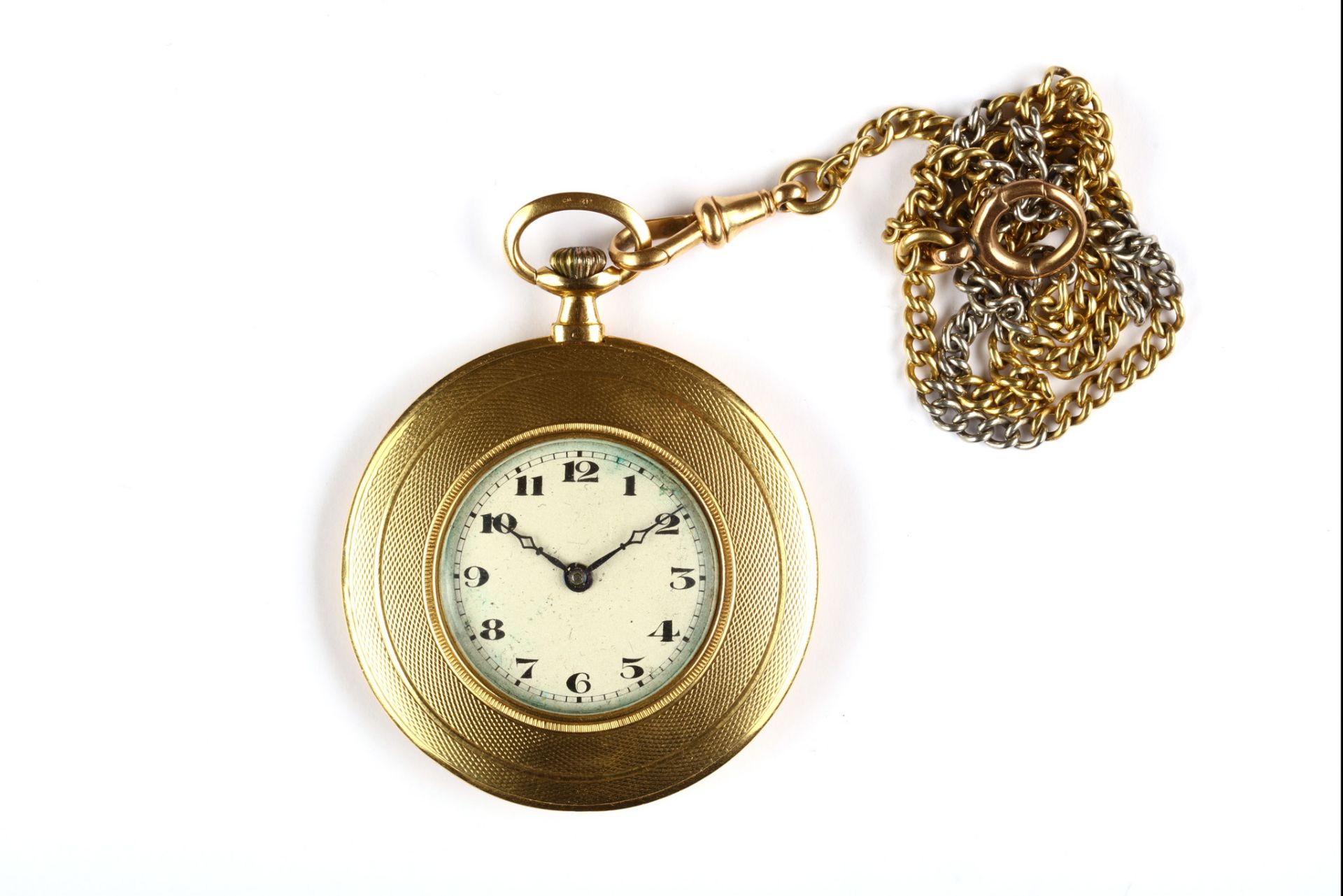 Stauffer (SS&Co). A super slim 18K gold pocket watch. Case reference: 255362. Date: 1920's Movement: - Image 3 of 4