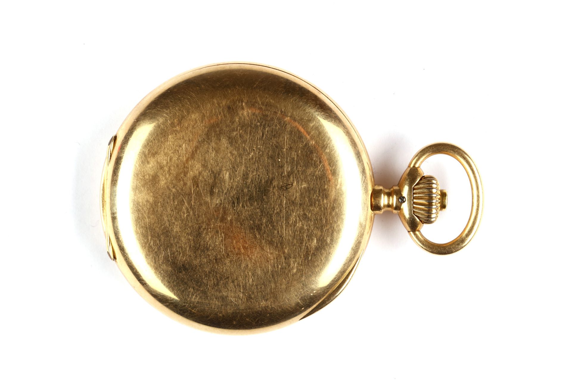 International Watch Company. A 14K rose gold full hunter pocket watch. Date: Early 20th Century. - Image 2 of 3