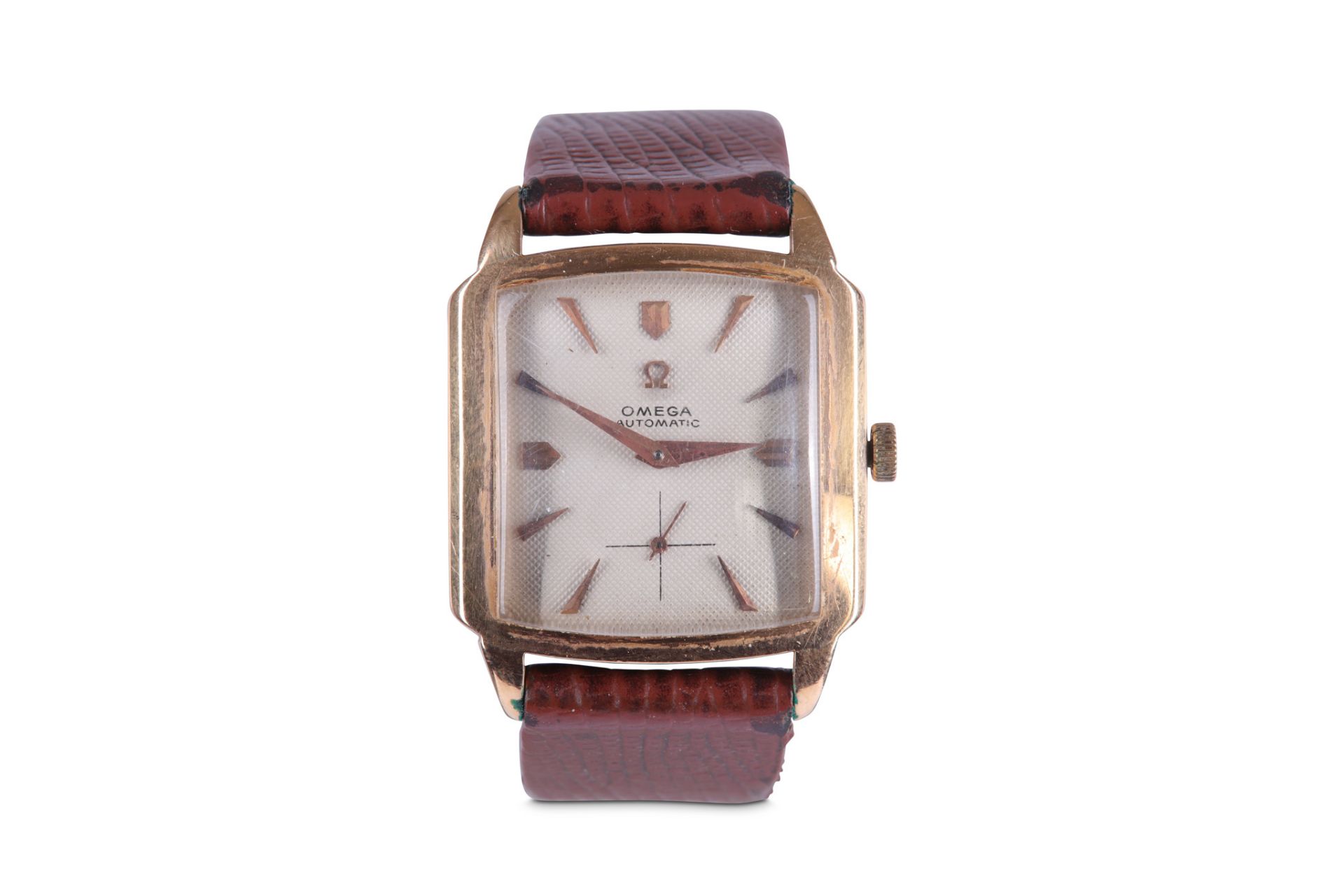 Omega. An 18K gold automatic wristwatch. Reference: 3950. Date: Circa 1951-54. Movement: Automatic