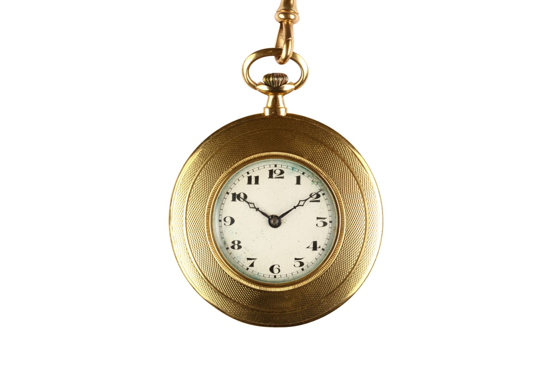 Stauffer (SS&Co). A super slim 18K gold pocket watch. Case reference: 255362. Date: 1920's Movement: