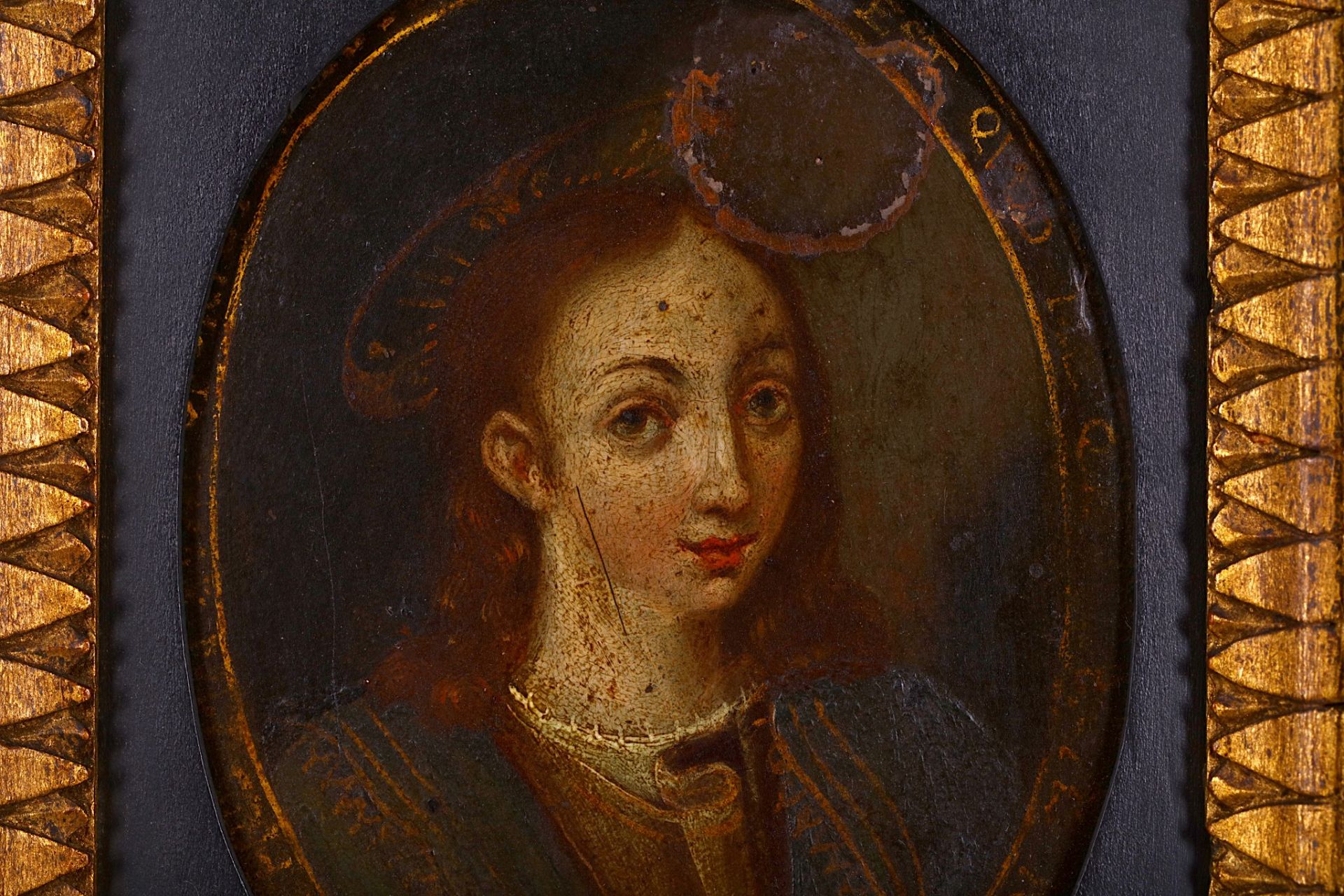 ITALIAN SCHOOL, 17TH CENTURY St John the Baptist; and The Virgin oil on copper 4 3/8 x 3 1/4 in. (11 - Image 3 of 14