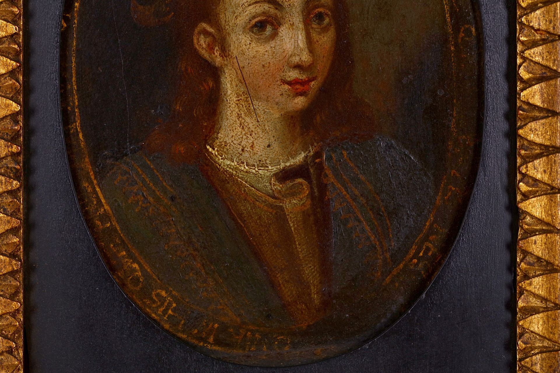 ITALIAN SCHOOL, 17TH CENTURY St John the Baptist; and The Virgin oil on copper 4 3/8 x 3 1/4 in. (11 - Image 4 of 14