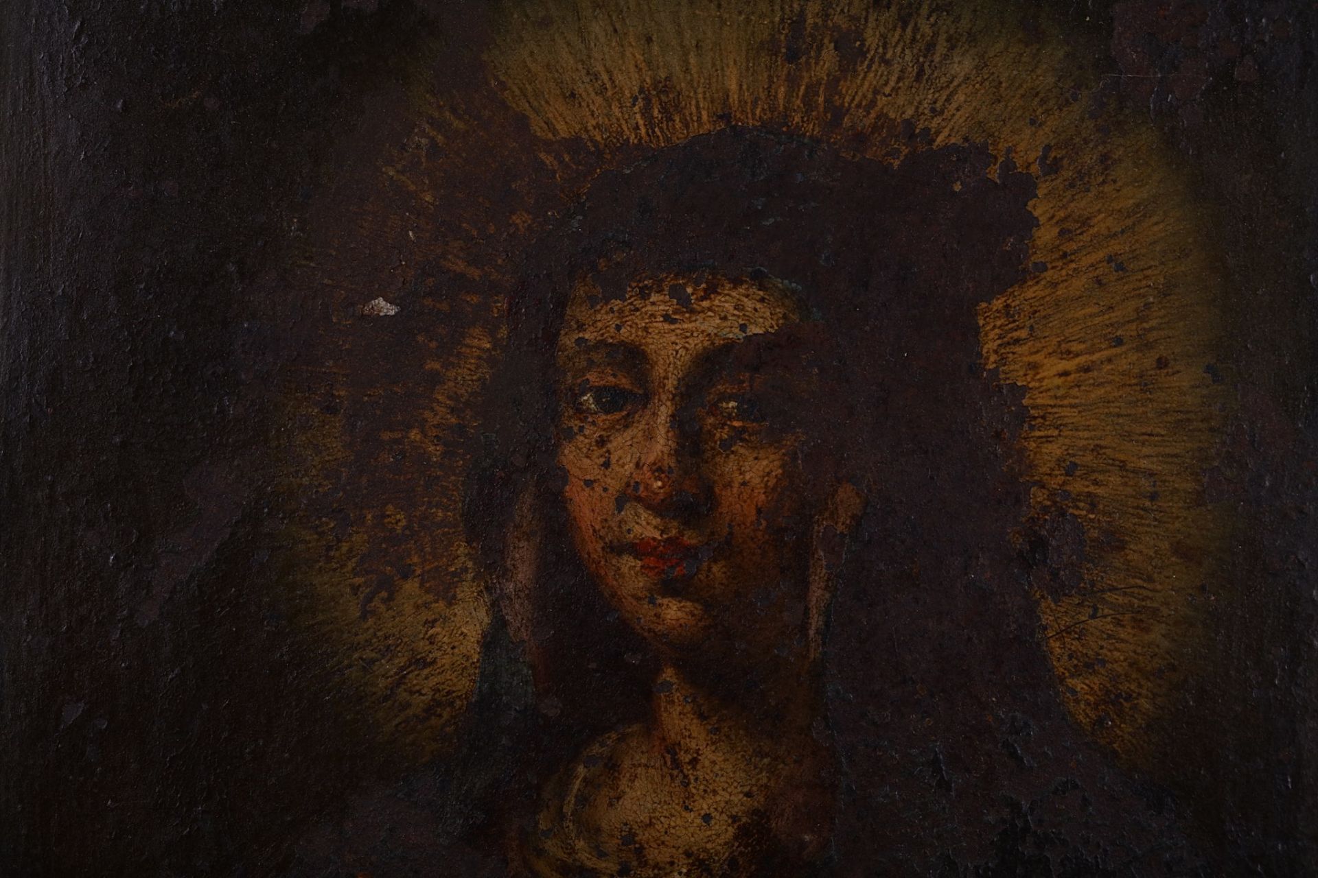 ITALIAN SCHOOL, 17TH CENTURY St John the Baptist; and The Virgin oil on copper 4 3/8 x 3 1/4 in. (11 - Image 13 of 14