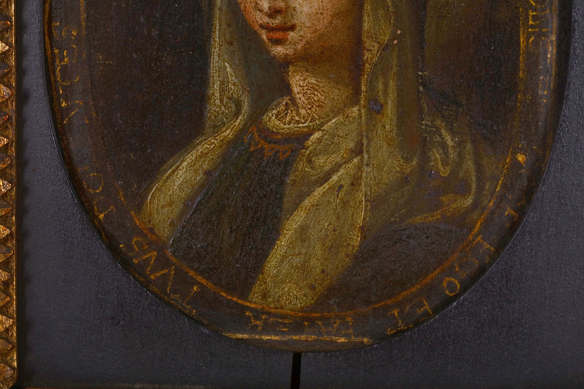 ITALIAN SCHOOL, 17TH CENTURY St John the Baptist; and The Virgin oil on copper 4 3/8 x 3 1/4 in. (11 - Image 9 of 14