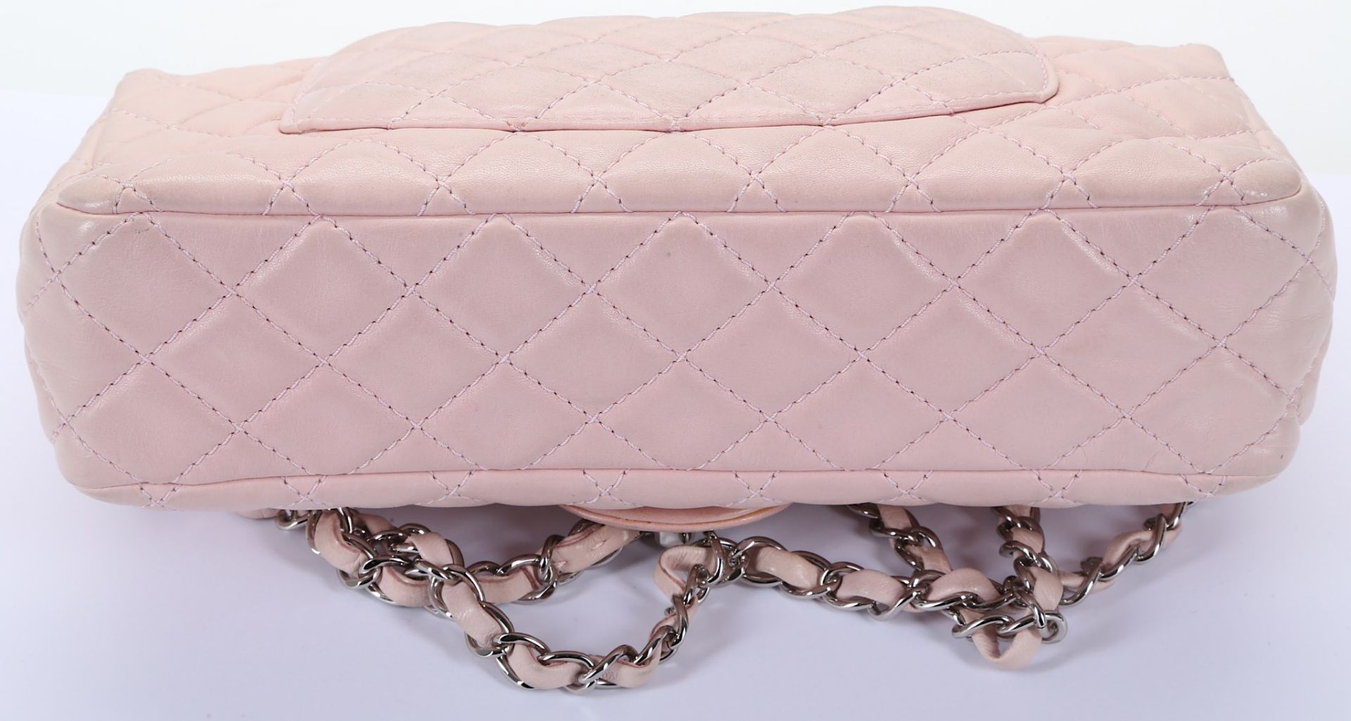 Chanel Light Pink Classic 2.55 Medium Bag, c. 2008 - Image 3 of 6