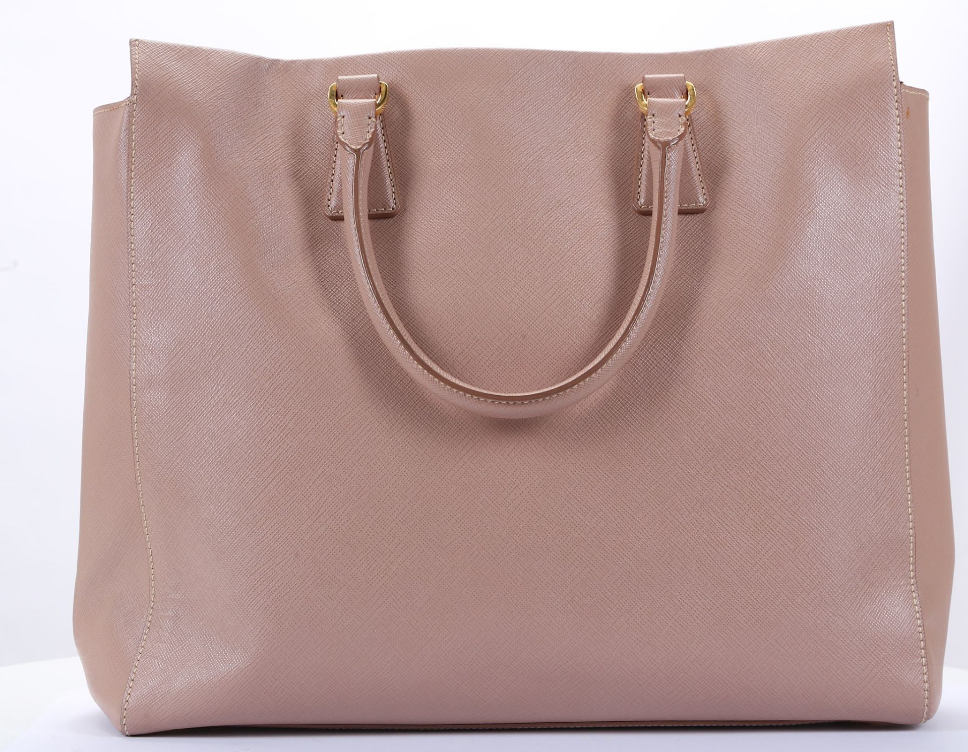 Prada Cammeo Saffiano Lux Shopping Tote, dusky pin - Bild 4 aus 6