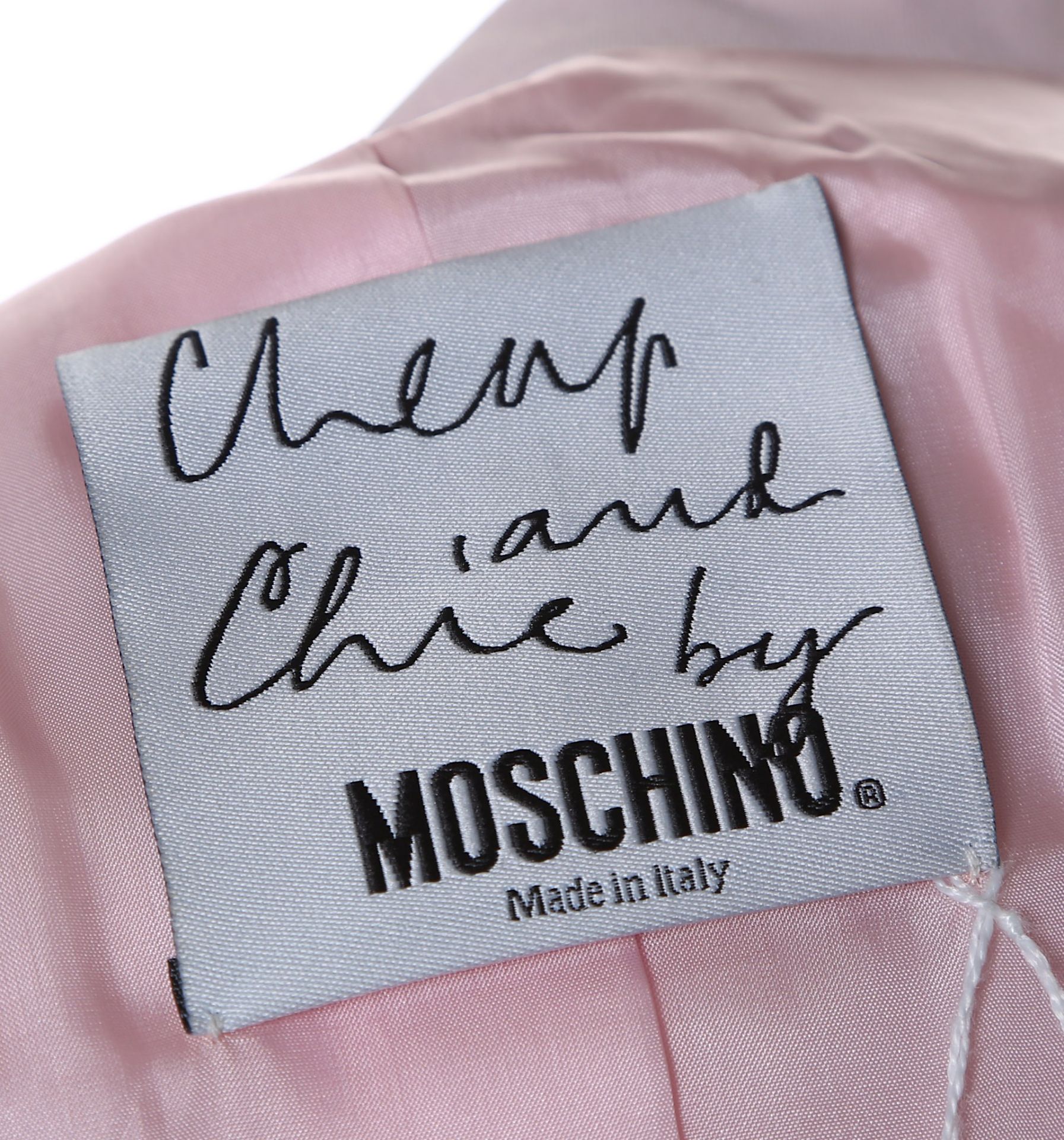 Moschino Cheap and Chic Pink Skirt Suit, 1990s, wi - Image 9 of 10