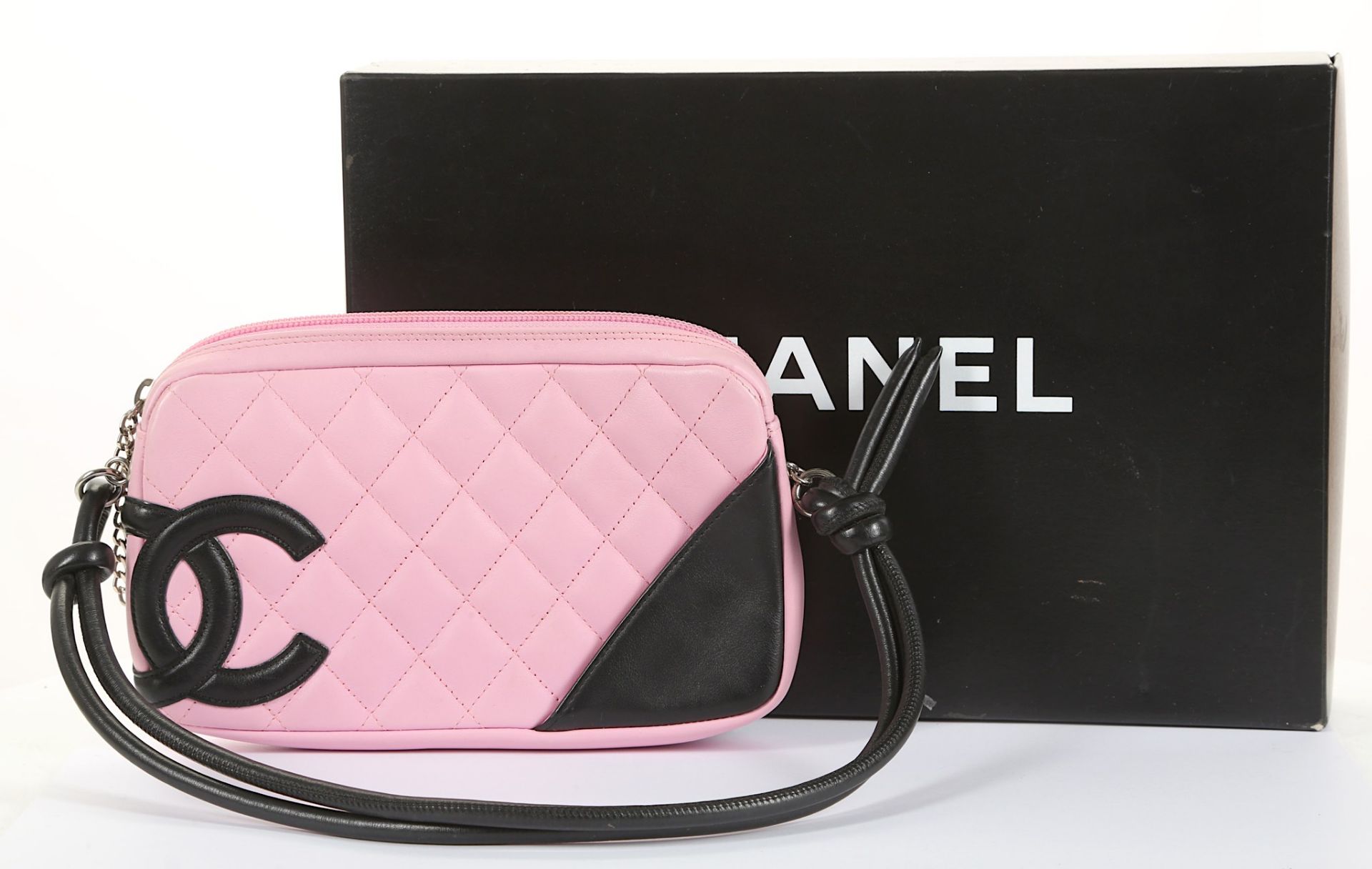 Chanel Pink Ligne Cambon Quilted Pochette, c. 2004 - Bild 2 aus 7
