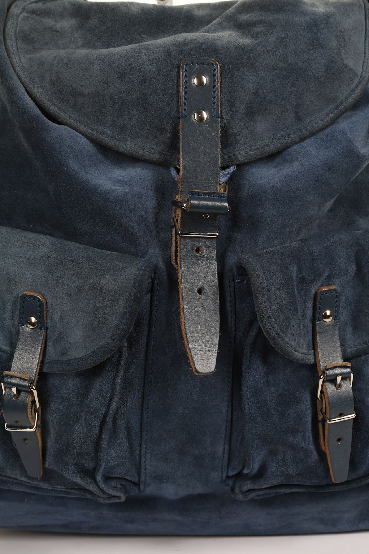 Balenciaga Blue Suede Militaire Shoulder Bag, c. 2 - Bild 3 aus 6