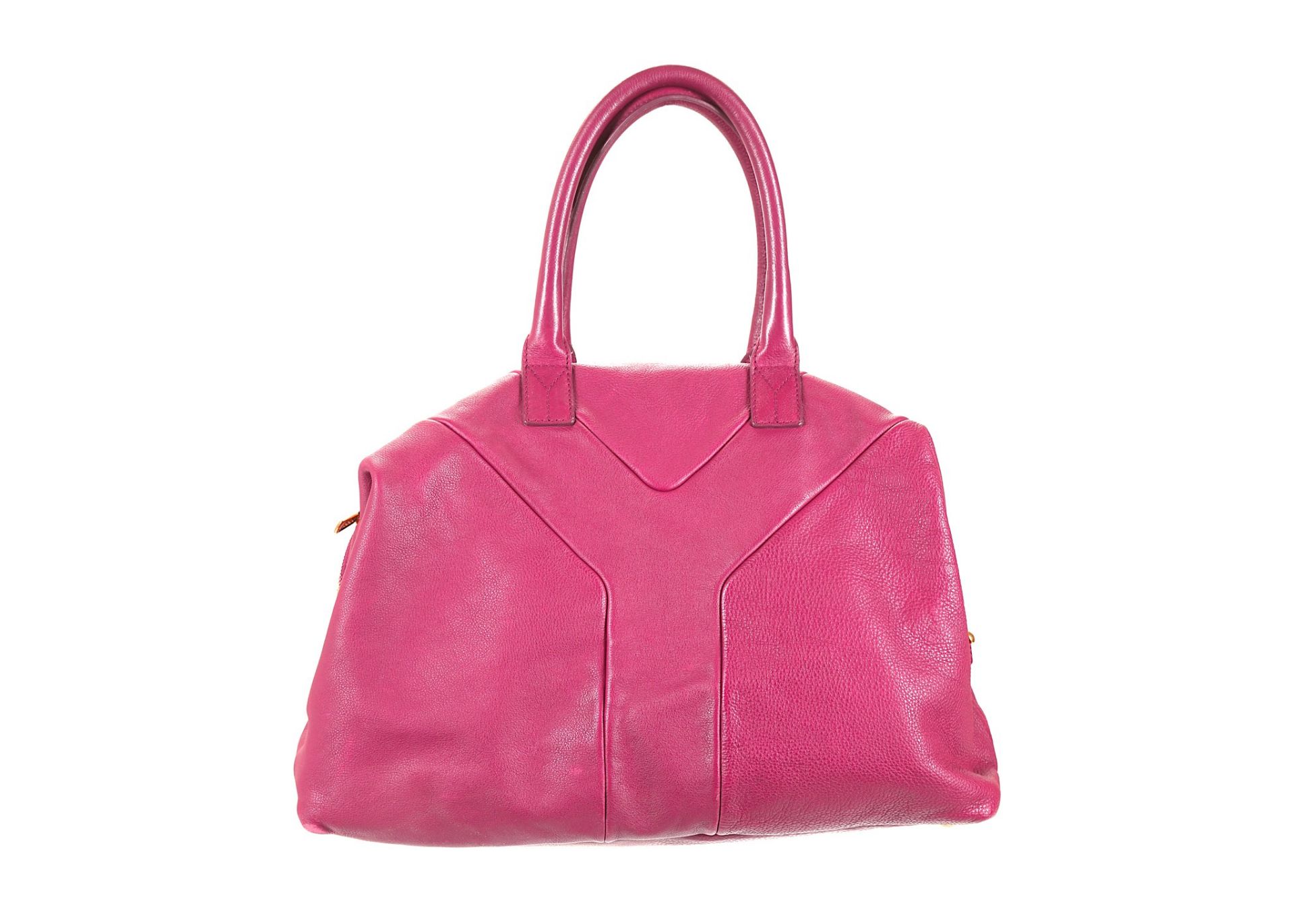 Yves Saint Laurent Fuchsia Easy Y Tote, c. 2010, g