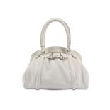 Christian Dior White Leather My Dior Handbag, earl