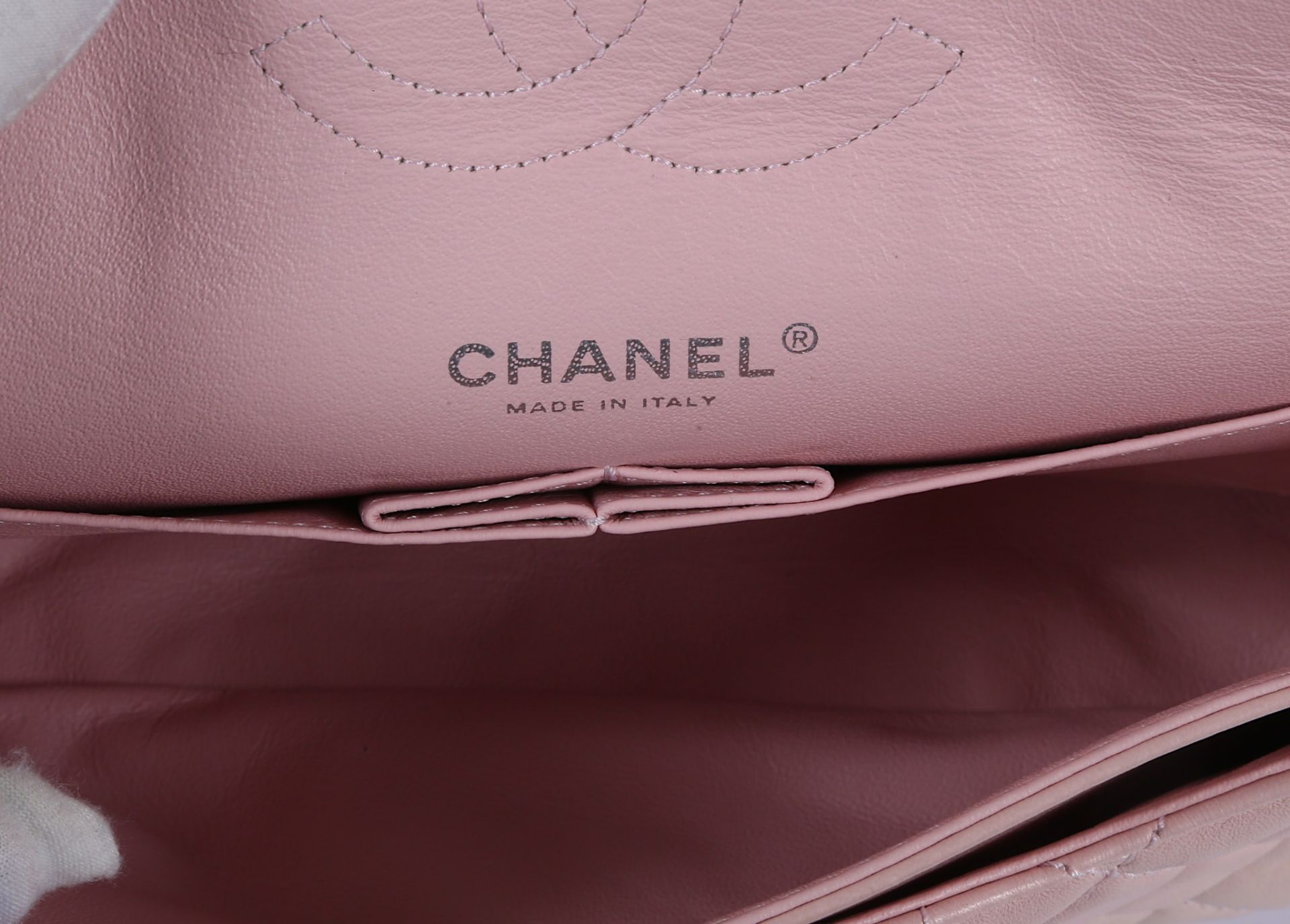 Chanel Light Pink Classic 2.55 Medium Bag, c. 2008 - Image 5 of 6