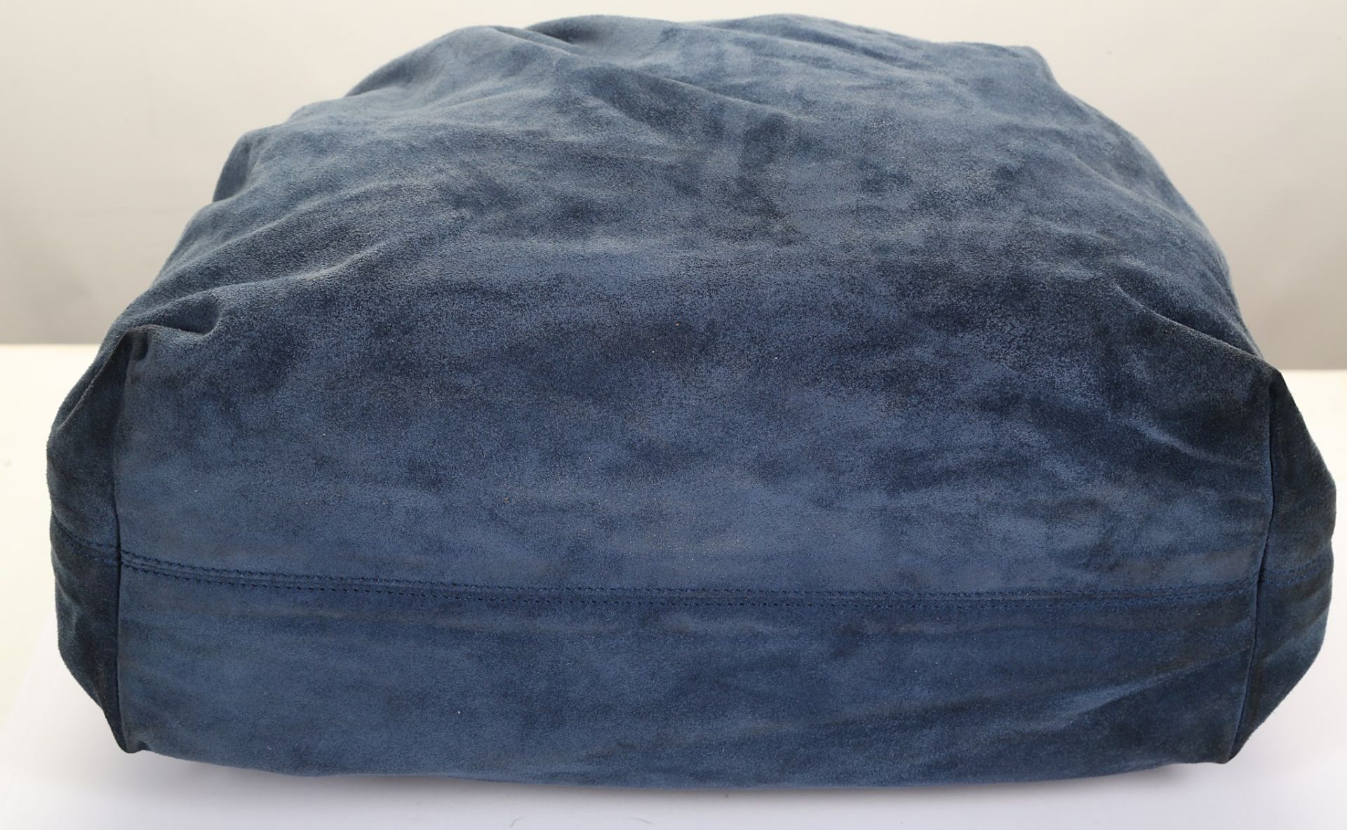 Balenciaga Blue Suede Militaire Shoulder Bag, c. 2 - Bild 5 aus 6