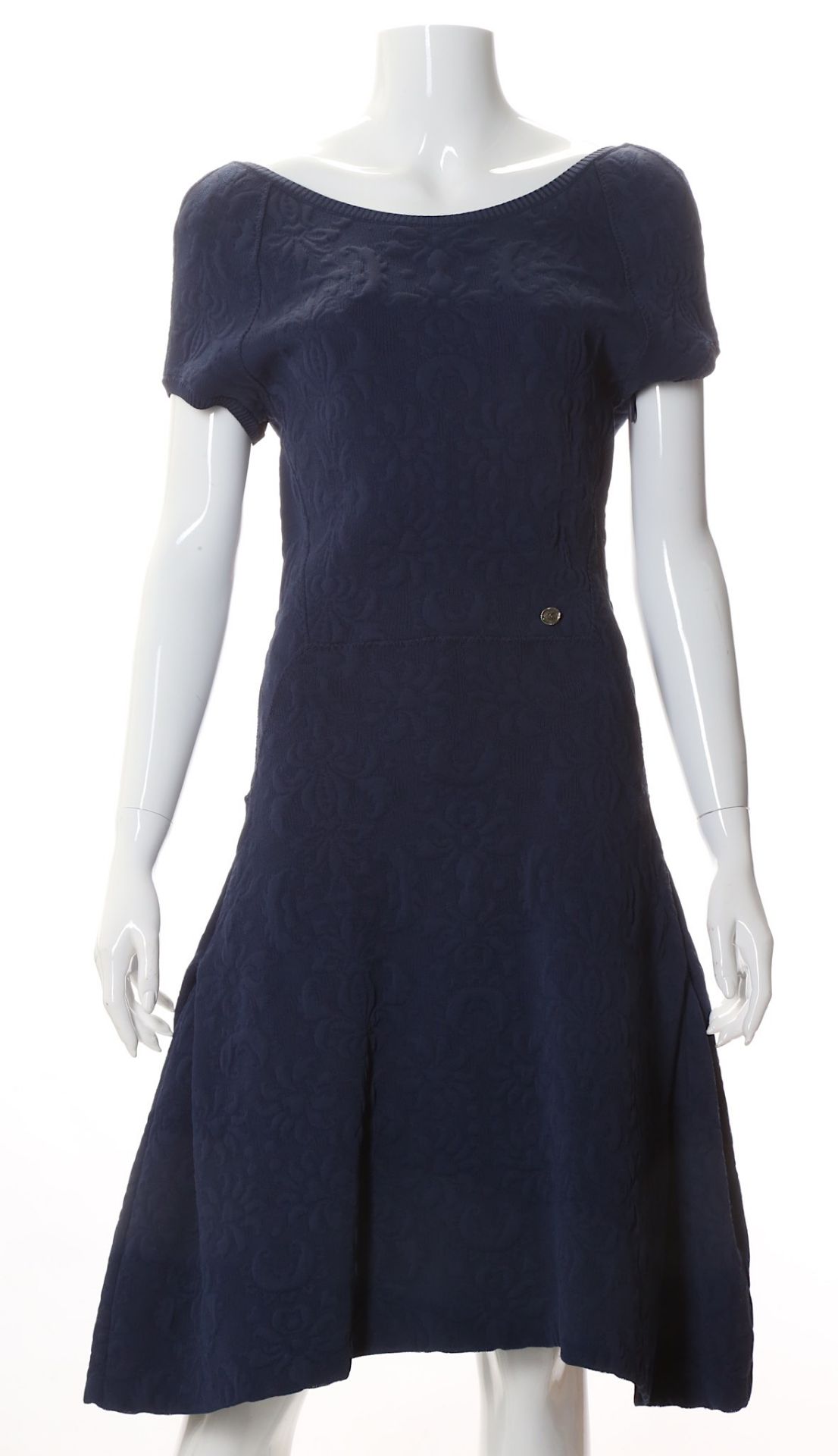 Chanel Navy Blue Jacket and Dress, 2010s, raised b - Bild 5 aus 7