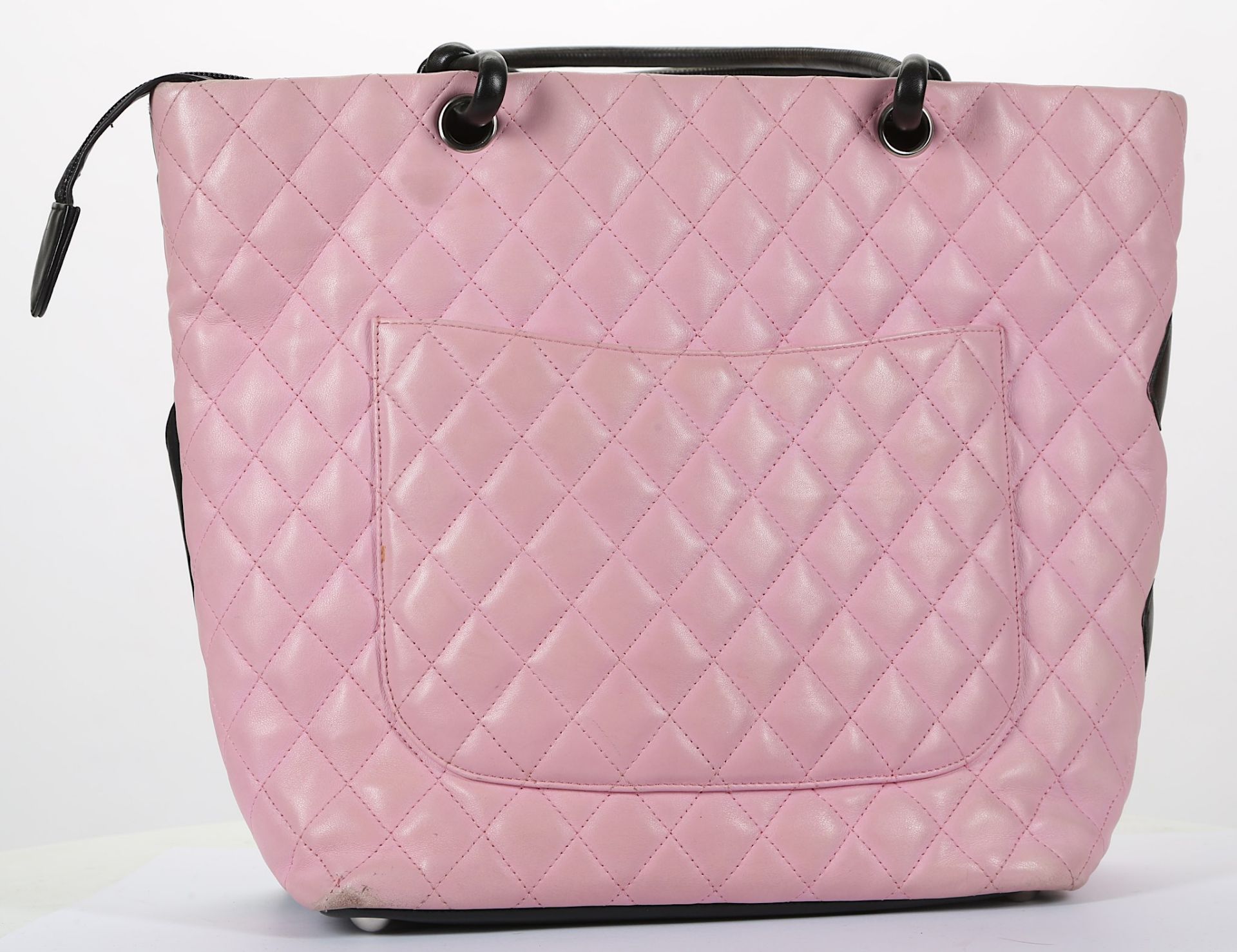 Chanel Large Cambon Ligne Pink Shopper, c. 2004-05 - Image 3 of 5