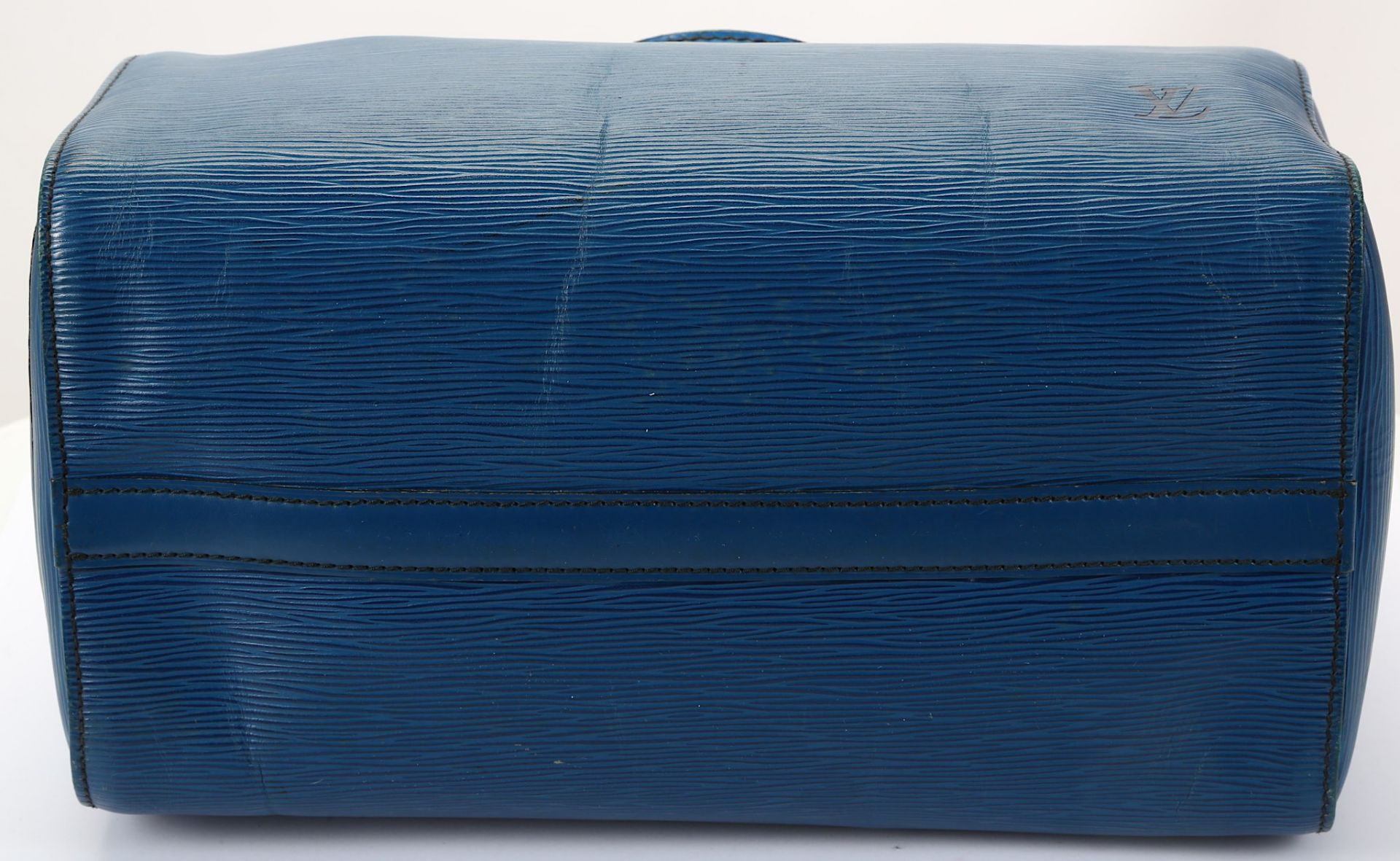Louis Vuitton Blue Epi Speedy 40, c. 1992, 40cm wi - Image 4 of 5