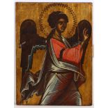 A religious icon of Saint Michael, mid-20th centur