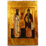 A religious icon of Saint Sava and Saint Simeon, 2