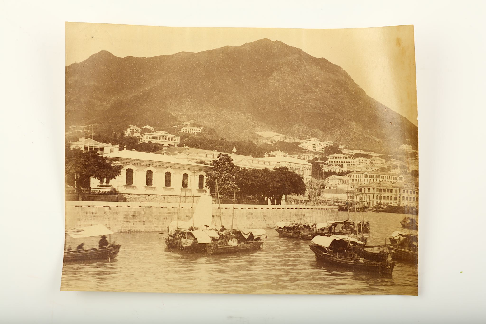SIX PHOTOGRAPHS OF HONG KONG VIEWS. 19th Century. Various sizes including Lai Fong (Afong Studio), - Image 4 of 7